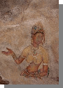 Fresco Paintings at Sigiriya.