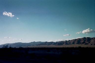 mountains near Chiriaco Summit