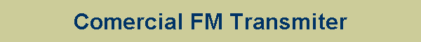 Comercial FM Transmiter