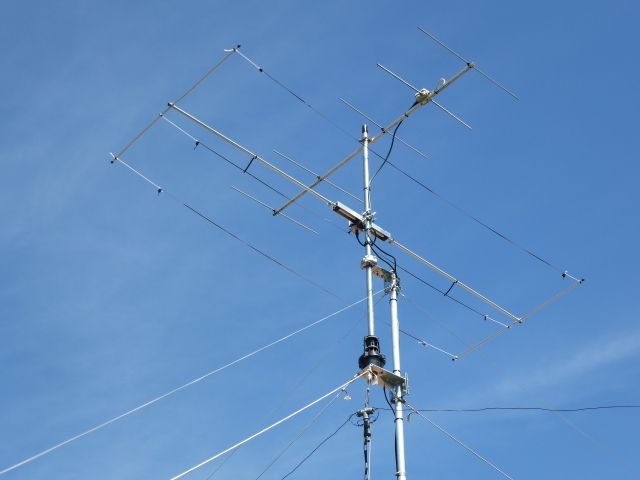 Duoband antenna 10-m-dipole+3-el.-6-m-beam 10 6 Meter Dual Band Antenna