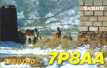 typycal rural winter scenery in Lesotho - 10748 Bytes