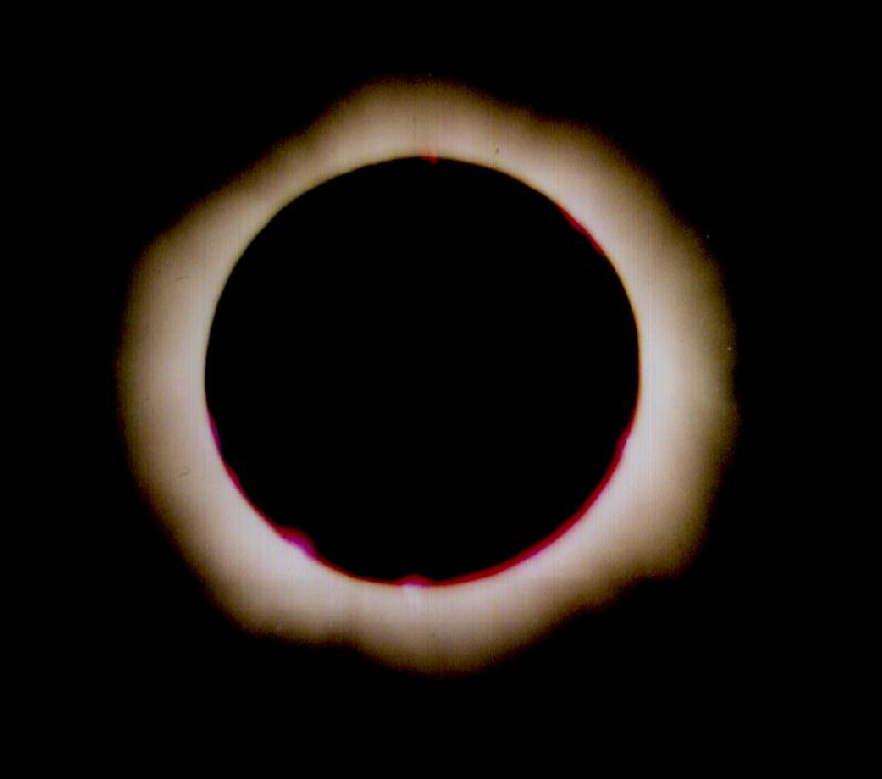 Solar eclipse on Aug 11, 99; total darkness