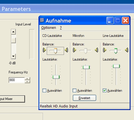 Audio Input Mixer