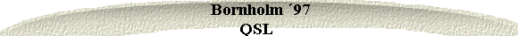  Bornholm 97
QSL 