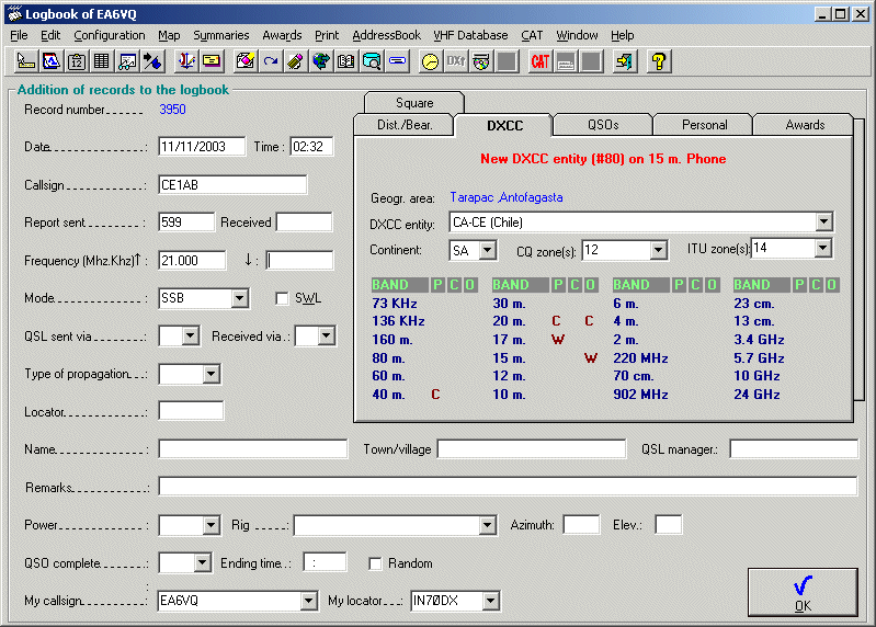 Ham Radio Contest Logging Programs