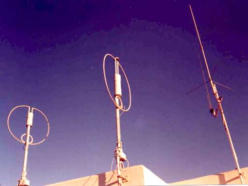 parque de antenas de EA7BDD