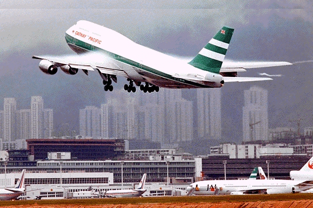 Vlucht vanuit Hong Kong naar Schiphol met Cathay Pacific