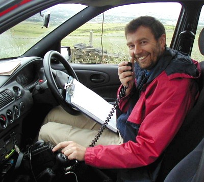 Operating my venerable old IC202 on 2m SSB from the moors above Bolton, as I've been doing ever since 1983!