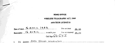 Remember when the Home Office used to issue our licences? After a four-month wait, we got our details hand-written on a 7-page photocopy - but good value at only 8!