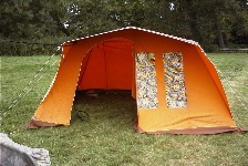 The HF operating tent.