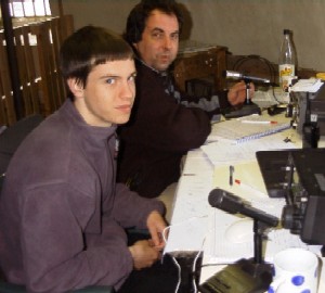 Alex (M1EPR) and Alan (M3TEC) at Digi-mode and VHF stations