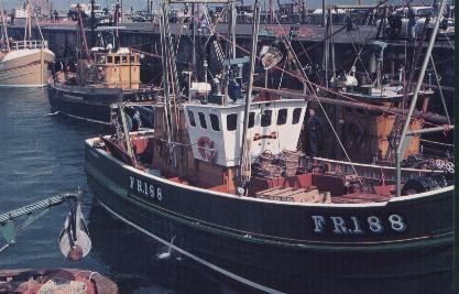 fishing vessel Iris - FR188 