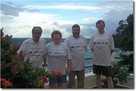 Picture of the Team, HP1XVH,DL6MYL,DJ7AA,DK1BT as HO1A