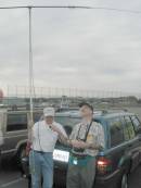 W3FF working Korea from the parking lot