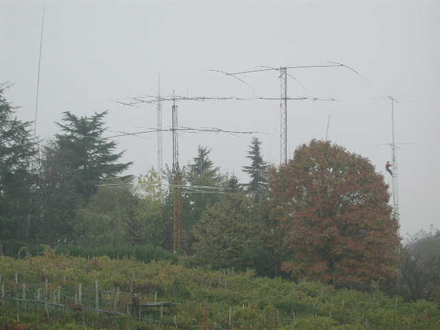 Antenna park south east-view with climber