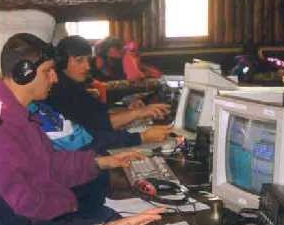 IZ2BKC, Steve, operating IO2A M/S CQWW CW 1999