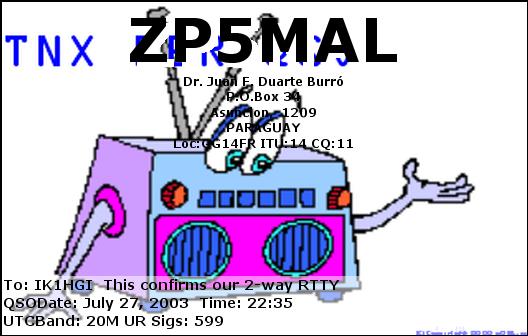 ZP5MAL_20030727_2235_20M_RTTY.jpg