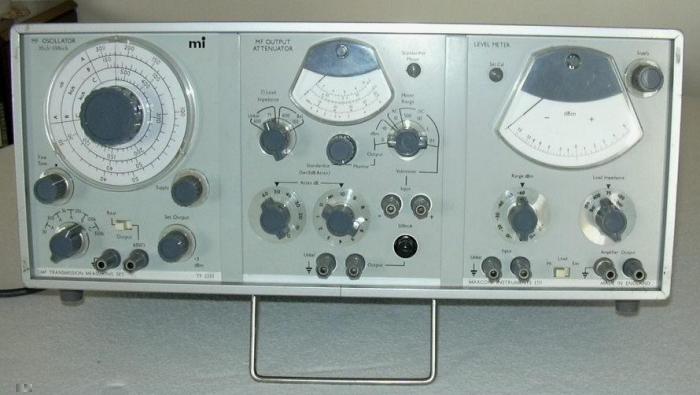 Marconi TF2333 MF transmission measuring set image