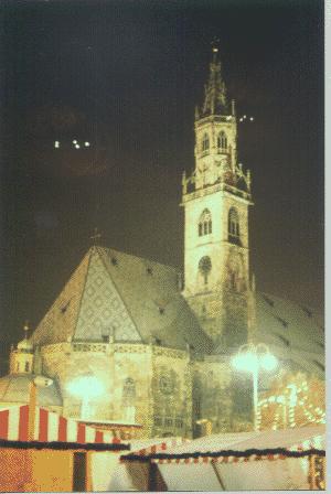 Il campanile del duomo di Bolzano