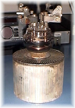 triode FTL3-2 in the shack of  IZ7ATH
