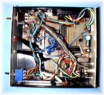 internal view of the modem 