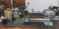 Lathe as installed in Victor's garage in April 2008. (2)