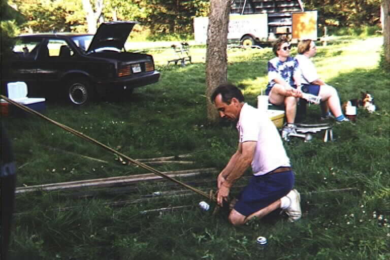 WØAG setting stake