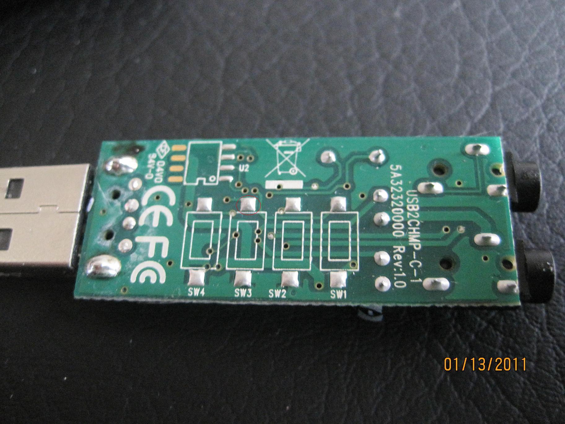 Modifying a StarTech.com CM108 USB Sound Fob for Asterisk Allstar app_rpt