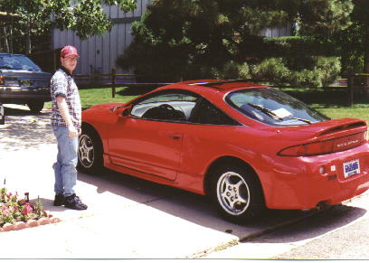 Glenn and car