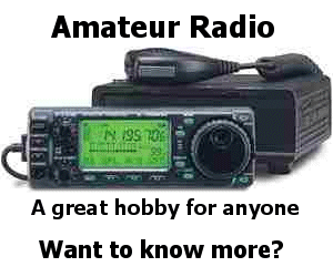 Click to learn how to become an Amateur Radio operator.
