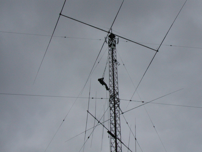 Jerry on 40m Tower