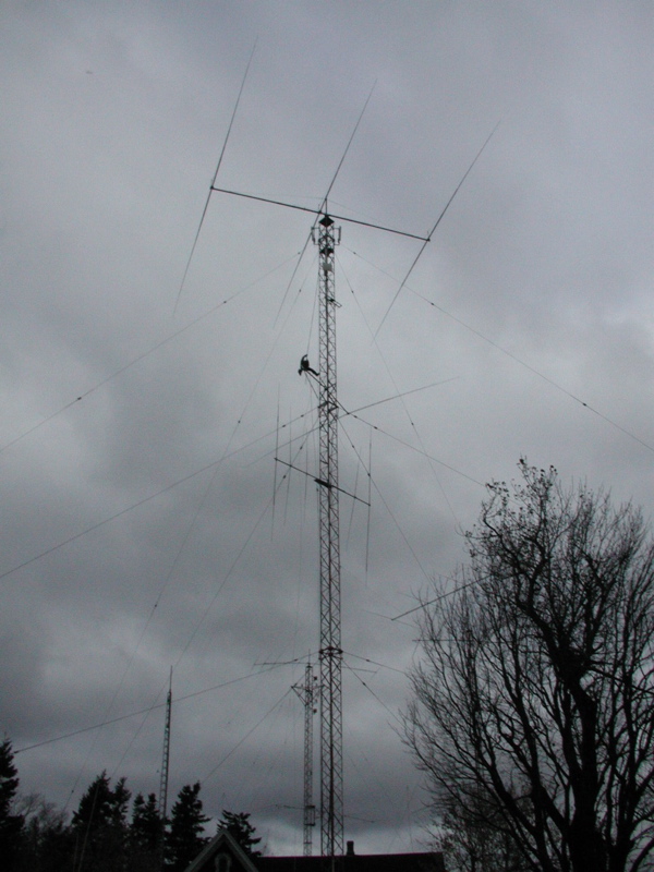 Jerry on 40m Tower