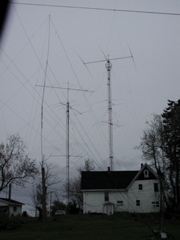 80m Vertical, 15m and 40m Towers