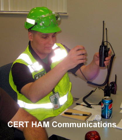 CERT Exercise - Ham communications