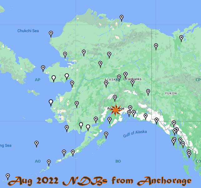 Aug 2022 Alaskan NDBs from Anchorage