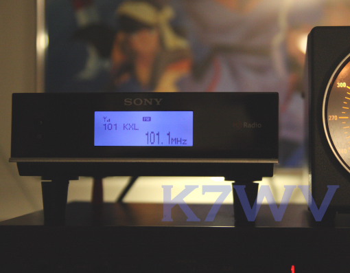 XDR-F1HD receiving KXL-FM