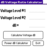 dB Calculator