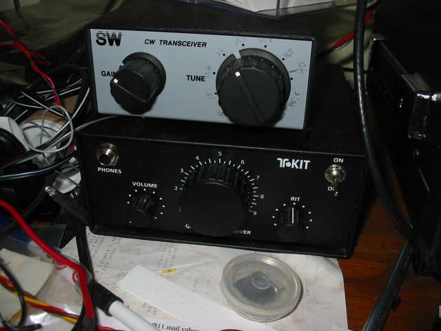 SW 40+ and Ten-Tec 1320 QRP Rigs