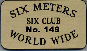 Six Meters World Wide Six Club