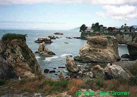 Coastal Cliffs at Shell Beach