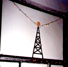 My light-up radio tower