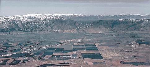 The Carson Valley with a view of Lake Tahoe. (from CVRC webpage)
