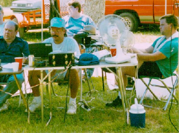 Field Day'96, I'm the one with the hat and a few of my friends!