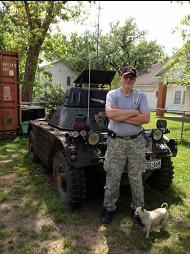 Me and my tank.