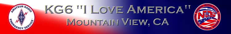 KG6 'I Love America' banner