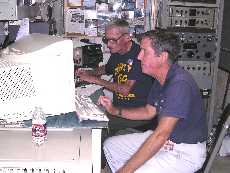 Eddie operating and Ned logging