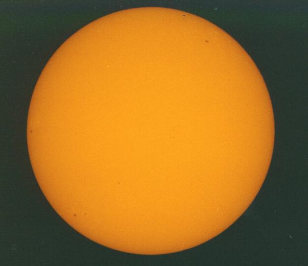 Sun with Sunspots