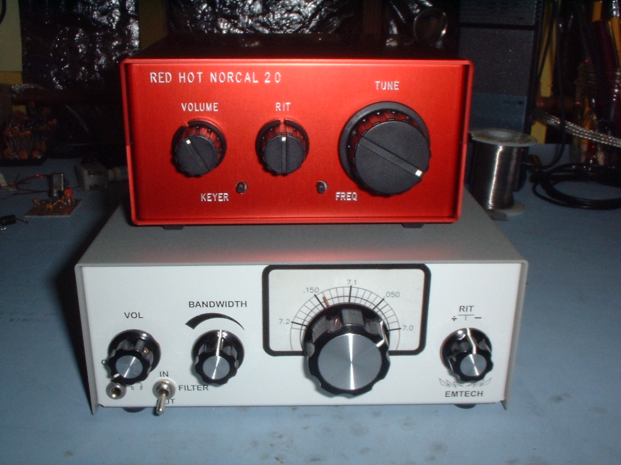 My first two radios...