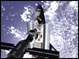 STS-96 Animation with ISS Docked