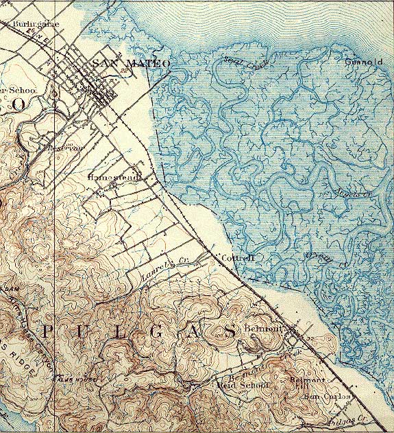 Year 1915. USGS Topo of Seal/Angelo/O'Neill Creeks Island Area